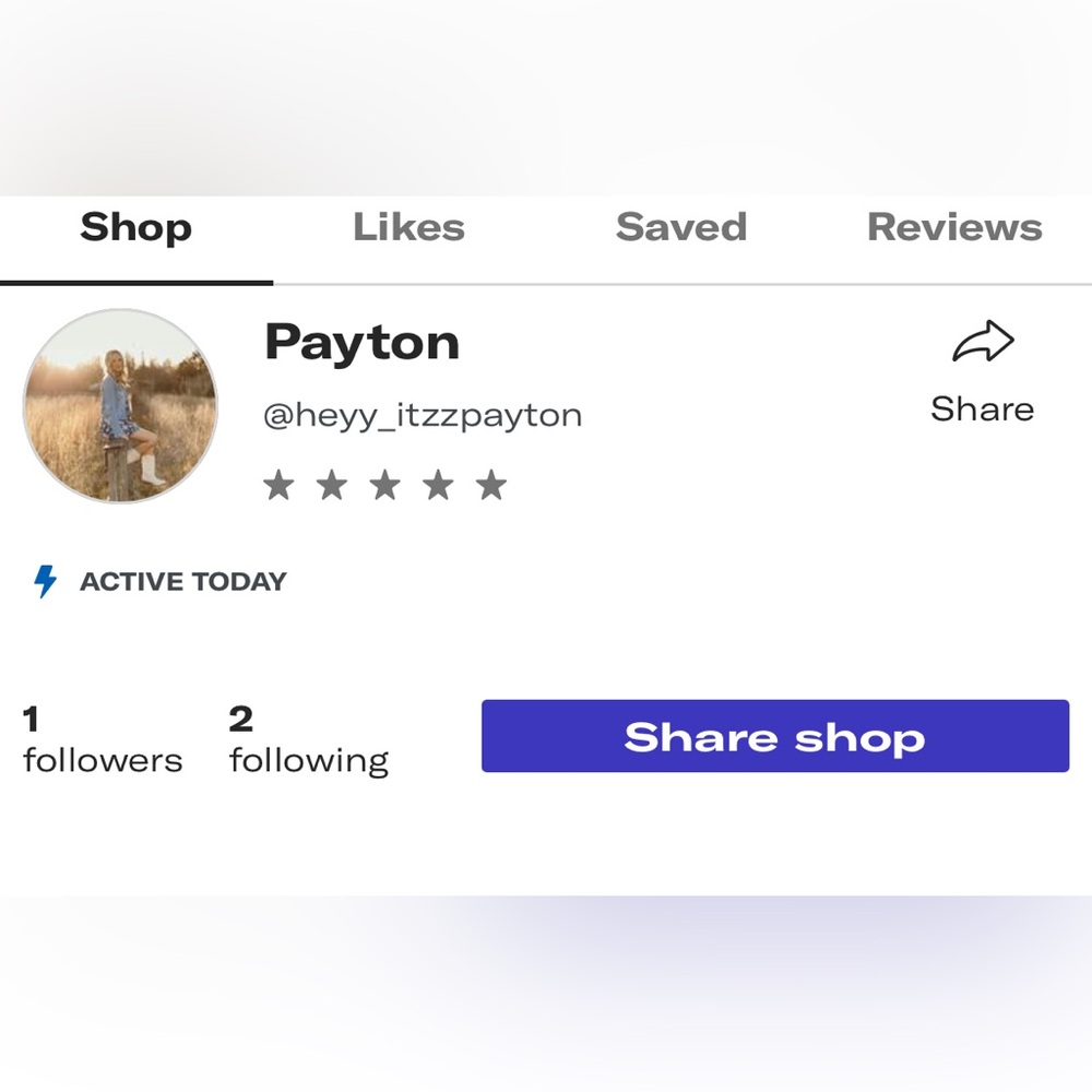 Follow depop account!